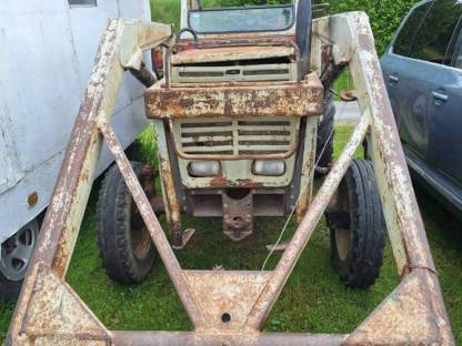 Steyr 540 Motor, top, nur Teile