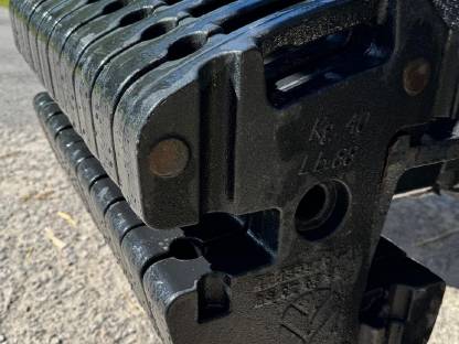New Holland Frontgewicht Stahl 10 Stk. zu 40 kg