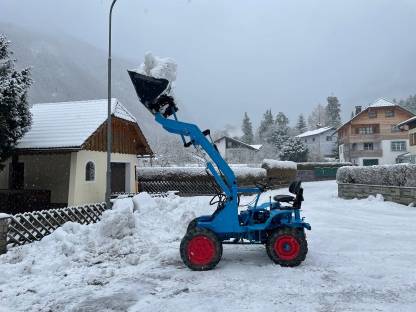 Hoflader 4x4 Dumper Umbau mit Schnellwechsel