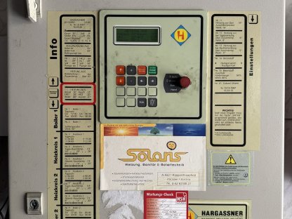 Bild 5:Hargassner Hackgutheizung Hackschnitzelheizung 100 kW