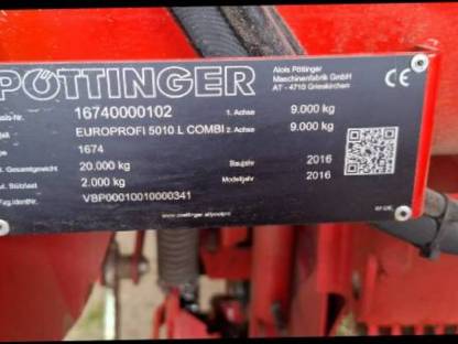 Bild 6:Pöttinger Europrofi Combiline 5010