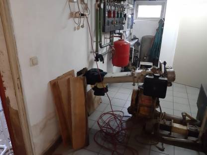 Bild 4:Heizkessel, Raumaustragung