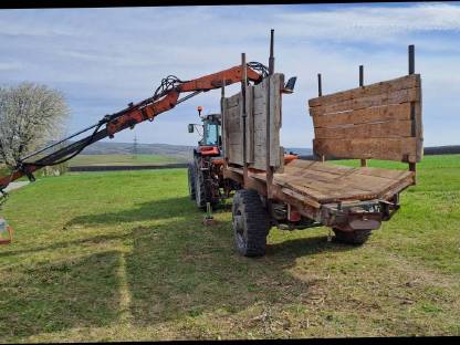 Bild 2:Rückewagen/Forstanhänger
