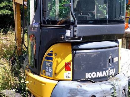 Komatsu 3,5 t Bagger