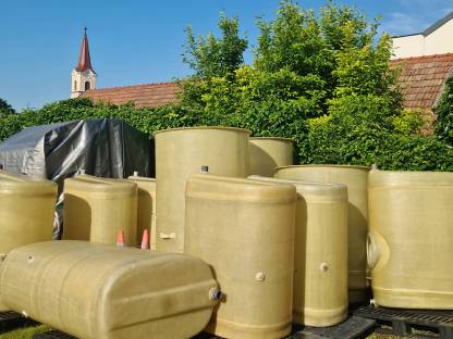 Weinlagertanks - Glasfasertank