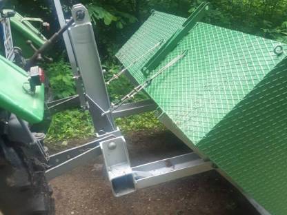 Hecklade Kippmulde 160x100 (80) mechanisch