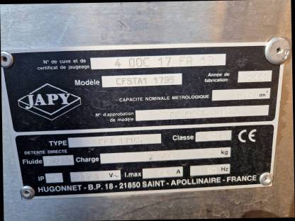 Bild 3:Westfalia Milchtank