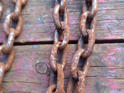 Bild 4:Ketten Reststücke 2 m lang