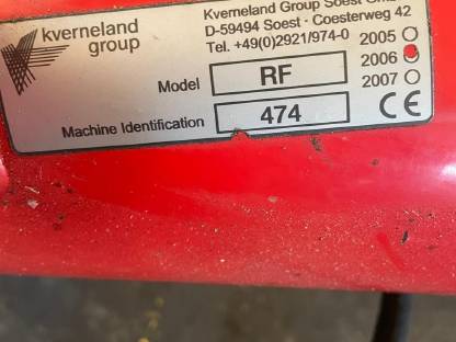 Kverneland Düngerschnecke