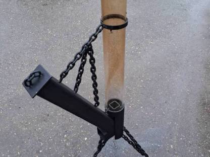 Bild 4:Pelletsfackel - Raketenofen