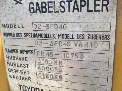 Bild 5:Stapler Toyota