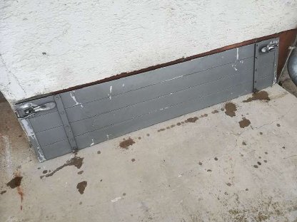 Bild 4:Original Unimog oder MB Trac Aluboardwände