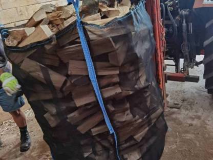 Bild 4:Brennholz Buche Bündel