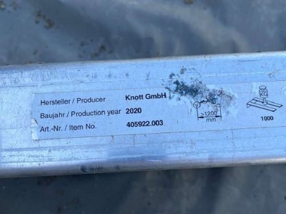 Bild 4:Alu Verladeschienen Verladerampen Knott