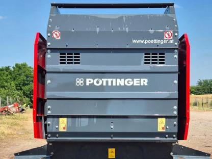 Bild 2:Pöttinger Varioprofi 6165 Rundballenpresse