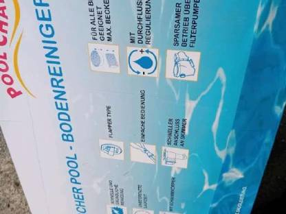 Bild 3:Halbautomatischer Pool Bodenreiniger