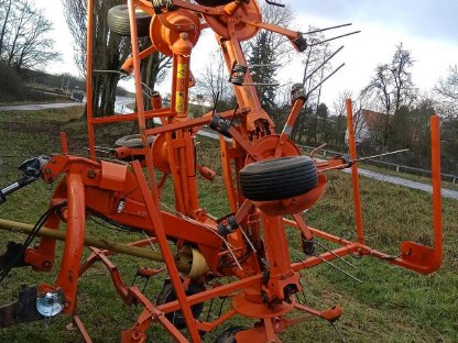 Bild 3:Kuhn GF 5801 MH Wender, Zetter, Heuwender