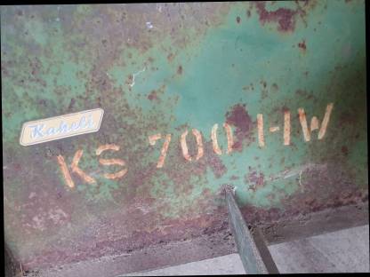 Bild 3:Wippsäge, Brennholzkreissäge, Kaheli Zapfwellensäge KS 700