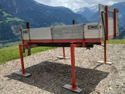 Bild 2:Geba Aufbaukipper für Reform Muli - Nomaler Radstand