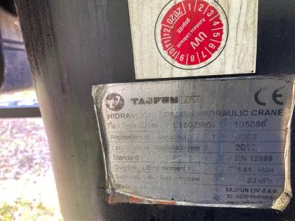 Bild 7:Forstkran Tajfun L 150Z (95)