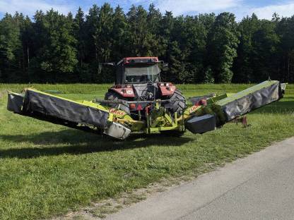 Claas Disco 8550 C Mähwerk Schmetterlingsmähwerk Aufbereiter