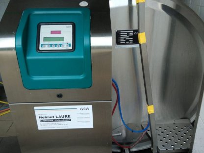 Milchtank mit Kühlaggregat Westfalia TCOOL