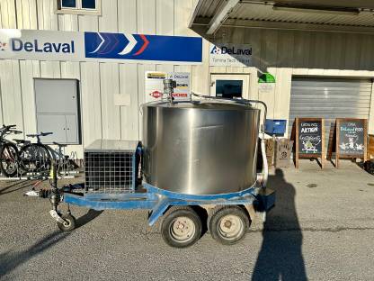 Milchtank, Milchkühltank fahrbar 1200 Liter