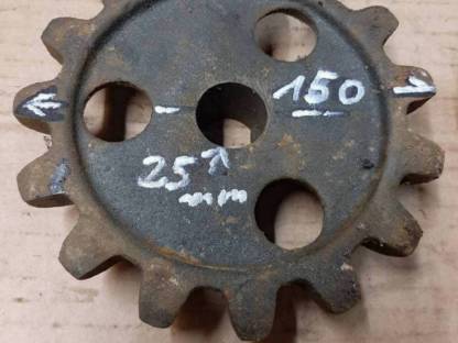 Bild 2:2 Zahnräder, müssten von Hassia sein