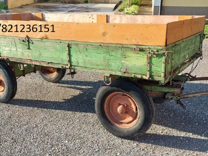 Bild 4:Anhänger, Zweiachser, Bordwände