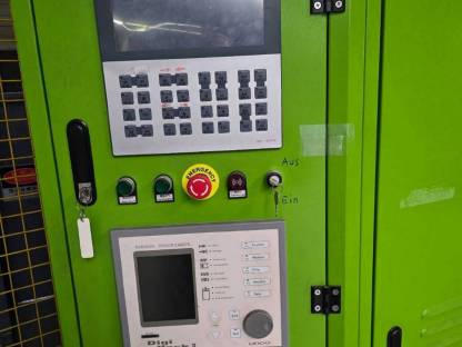 Bild 4:Apollo Kunststoff Blasformmaschine komplette Anlage ABLD 90