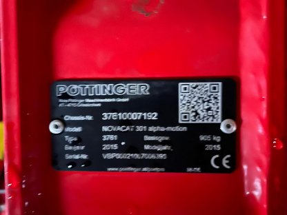 Pöttinger novacat 301 Alpha Motion