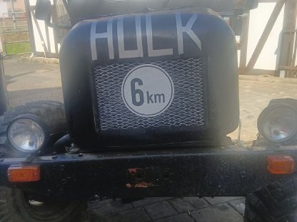 Bild 2:Traktor mit Einrad-Getriebe