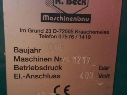 Bild 4:R.Beck Muli Auf- und Abstapelgerät Hochhubwagen Schreinerei