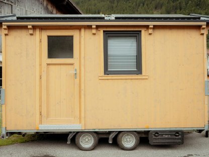 Bild 2:Fahrbare Jagdhütte / Tiny House