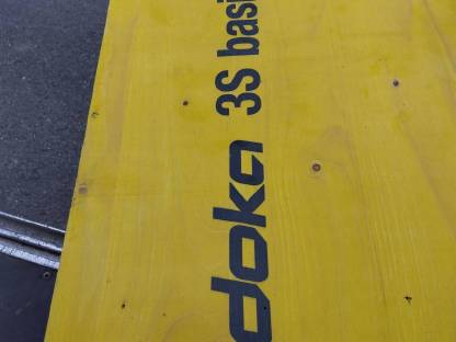 Doka, Schaltafel, Schalungsplatten
