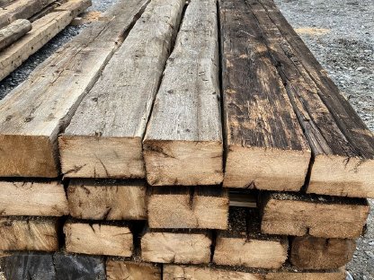 Bild 6:Sonnenverbrannte Blockwände