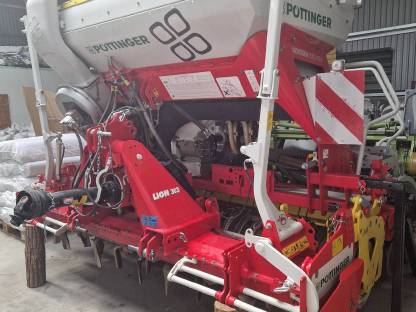 Pöttinger Aerosam 3002 PCS + Lion 303
