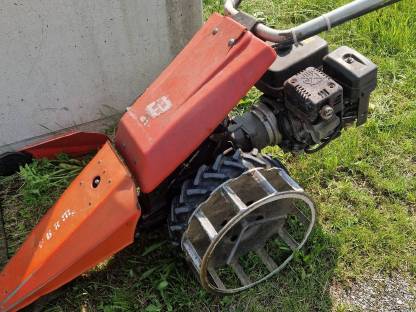 Gitterräder für einen Reformwerk Balkenmäher