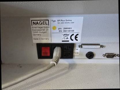 Bild 5:Ernst Nagel Broschürenmaschine