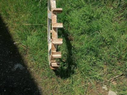 Bild 2:Zwei Eisenräder für Heuraupe