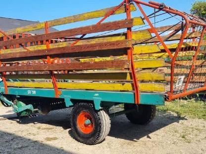Steyr Hamster Junior - Ladewagen