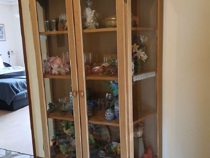Handgemachte Vitrine