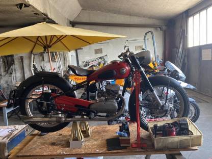 Bild 4:Oldtimer Motorrad Hercules 313 Bj. 1955