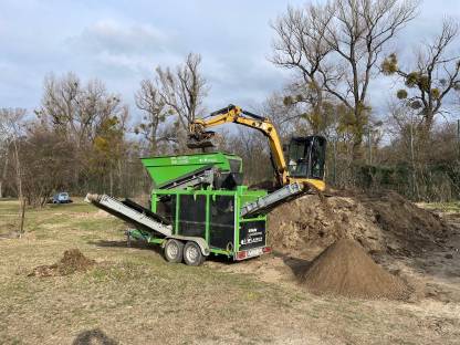 Bild 2:Siebanlage zum Mieten