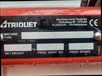 Bild 2:Siloblockschneider Trioliet TU 170