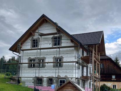 Bild 7:Fassadengerüst