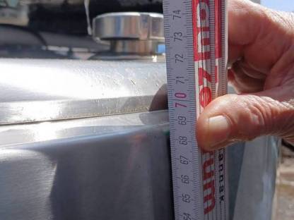 Bild 4:Milchtank mit Kühlung