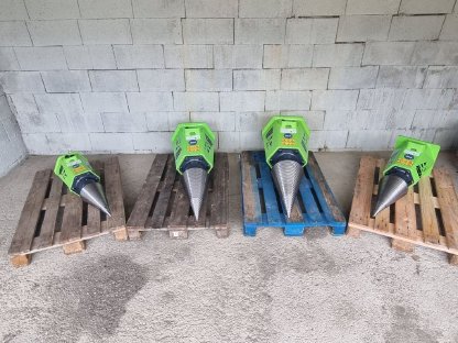 Kegelspalter Holzspalter Erdbohrer Bagger Linie PRO