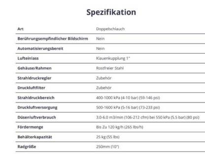 Bild 3:Trockeneisstrahler Mighty e