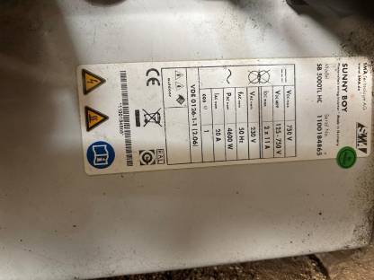 Bild 4:SMA Wechselrichter Sunny Boy